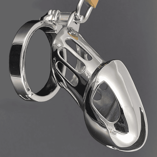 Jaula De Castidad Acero Inoxidable - Hombres - Gb6000 Open
