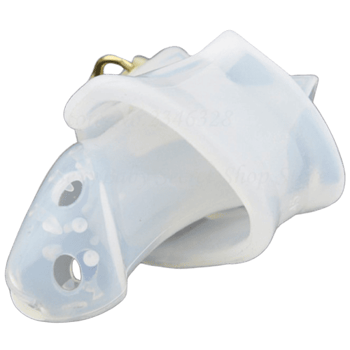 Jaula De Castidad Silicona El Recinto Blanco