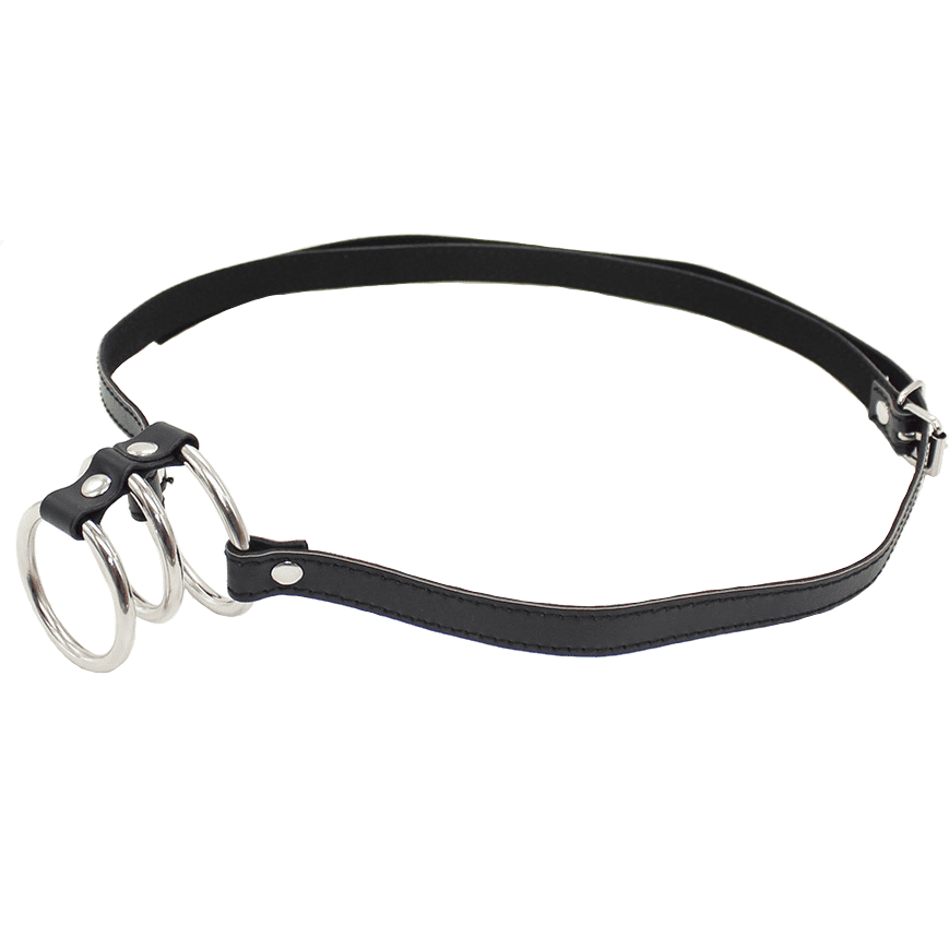 Jaula De Castidad Cuero El Collar