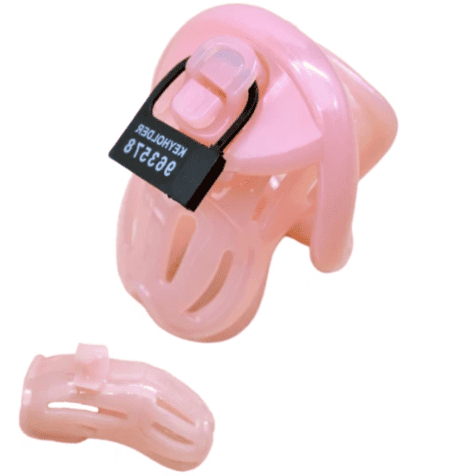 Jaula De Castidad Resina La Tigresa Rosa
