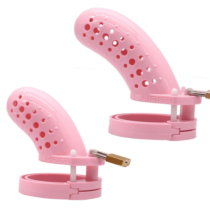 Jaula De Castidad Plástico Fx 10 Rosa