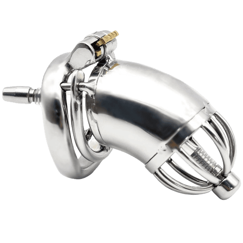 Jaula De Castidad Hombre - Metal - Goliat L
