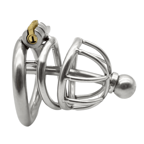 Jaula De Castidad Sonda De Uréter - Metal - Versalles S