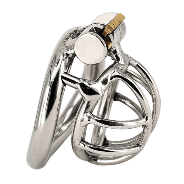 Jaula De Castidad Corta - Metal - Villandry Xs