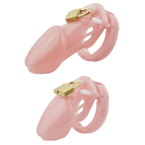 Jaula De Castidad Plástico Gb 6000 Rosa