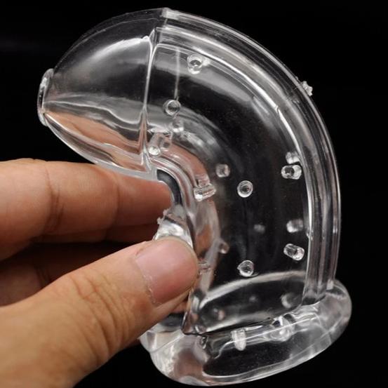 Jaula De Castidad Silicona Delicia Púas