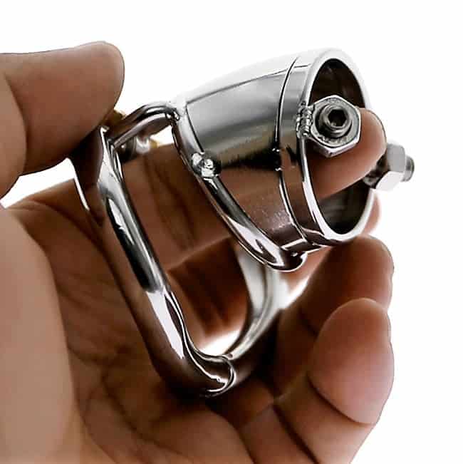 Jaula De Castidad Tornillos - Acero - T300