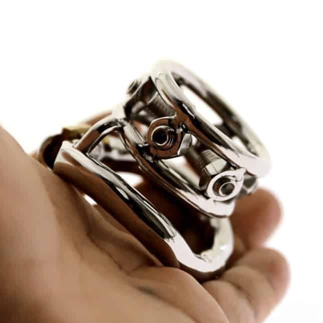 Jaula De Castidad Tornillos - Metal - T400