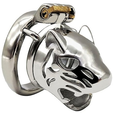 Jaula De Castidad Hombre - Metal - Tigre